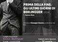Cagliari, rimandata al 28 maggio la proiezione del film “Prima della fine. Gli ultimi giorni di Berlinguer”