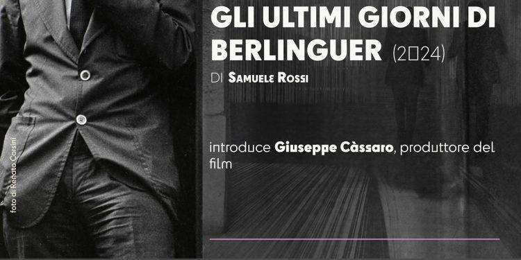 Cagliari, rimandata al 28 maggio la proiezione del film “Prima della fine. Gli ultimi giorni di Berlinguer”