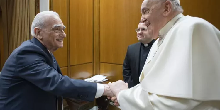 Scorsese annuncia un film con ‘l’ultima intervista al Papa’