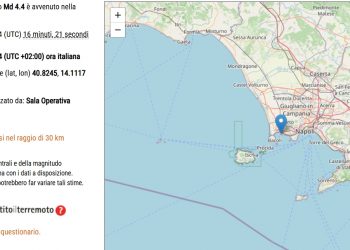 Terremoto, forte scossa avvertita anche a Napoli