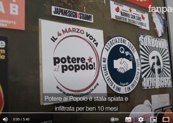 Potere al Popolo denuncia: “Siamo stati infiltrati e spiati dalla Polizia per 10 mesi”