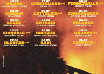 Caparezza torna dal vivo, le date del tour 2026: una data ad Alghero