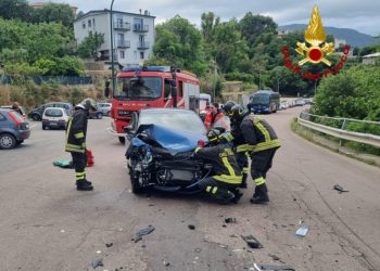 Pauroso scontro a Lanusei: due feriti