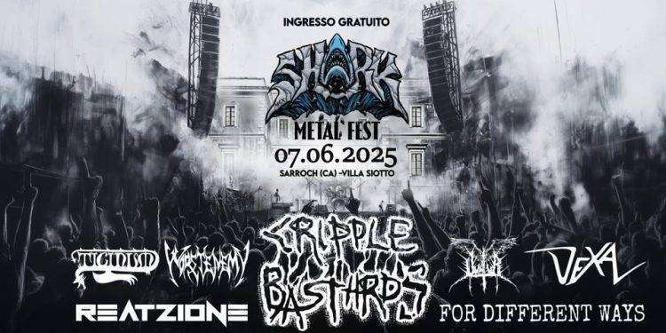 Lo Shark Metal Fest torna: appuntamento il 7 giugno a Sarroch