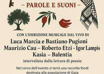 “Un pensiero per Gaza – parole e suoni”, appuntamento a San Sperate il 2 giugno