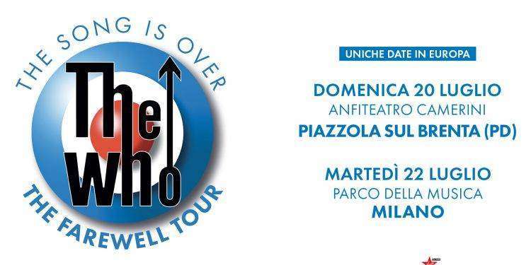 The Who, il tour d’addio parte con due date in Italia
