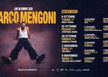 Marco Mengoni live in Europe 2025: nuove date in Italia
