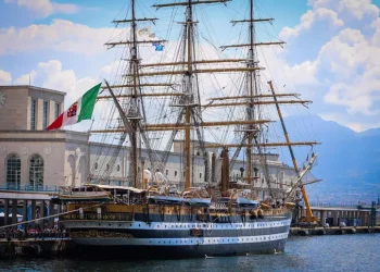 Nave Amerigo Vespucci a Cagliari dal 19 al 22 maggio