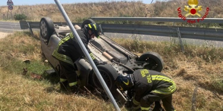 Grave incidente stradale a Villasor: 55enne in codice rosso