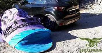 Alta Gallura: attività di controllo del campeggio abusivo