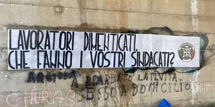 CasaPound sulla Portovesme Srl: “lavoratori traditi”