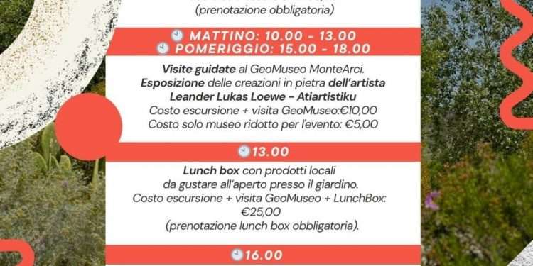 Masullas, ritorna “Appuntamento in Giardino”: il Giardino Botanico apre le sue porte ai visitatori, tra escursioni, arte e scoperte