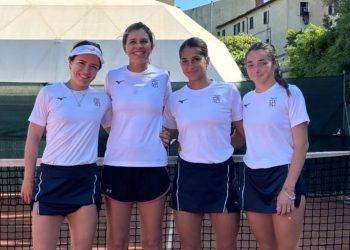 Tennis Club Cagliari, c’è la prima promozione: certezza di B1 per le ragazze
