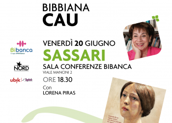 Bibbiana Cau a Sassari con il suo romanzo “La Levatrice” il 20 giugno