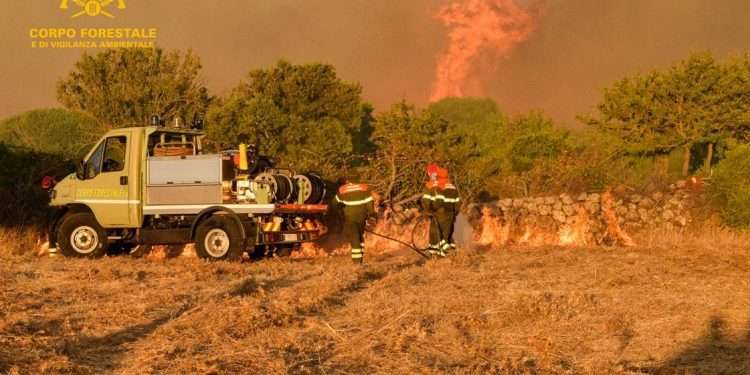 Fiamme in Sardegna, 16 incendi nelle ultime 24 ore