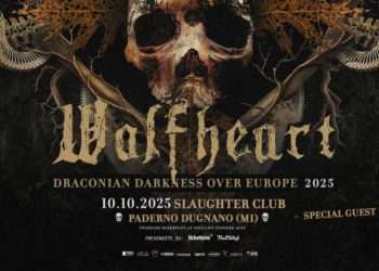 Wolfheart, la furia del melodic death metal finlandese arriva in italia