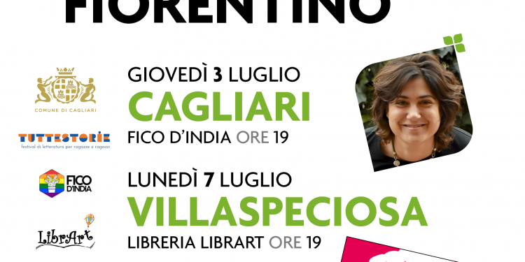 Due incontri con la scrittrice Carla Fiorentino, che il 3 e il 7 luglio sarà rispettivamente a Cagliari e Villaspeciosa
