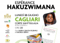 Lunedì 23 giugno, Espérance Hakuzwimana a Cagliari presenta i suoi libri