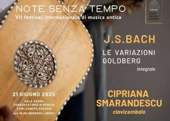 Al Conservatorio di Sassari le musiche di Bach sul clavicembalo di Cipriana Smarandescu