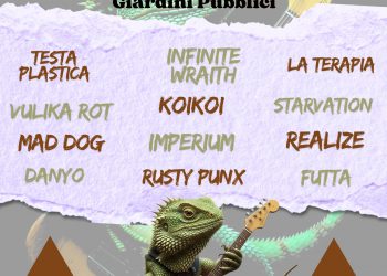 Musicisti di nuova generazione sul palco del Chioschetto Tavolara ai giardini pubblici di Sassari