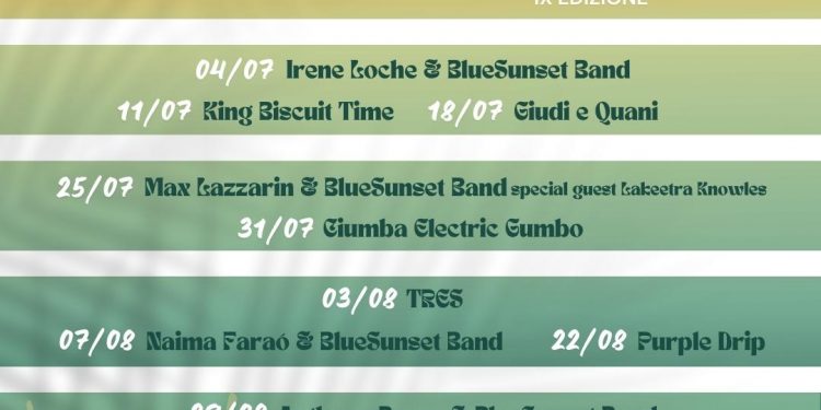 Dal 4 luglio sulla baia di Porto Ferro riparte il BlueSunset festival 2025