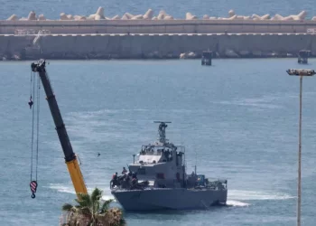 Nave Freedom Flotilla arrivata al porto di Ashdod