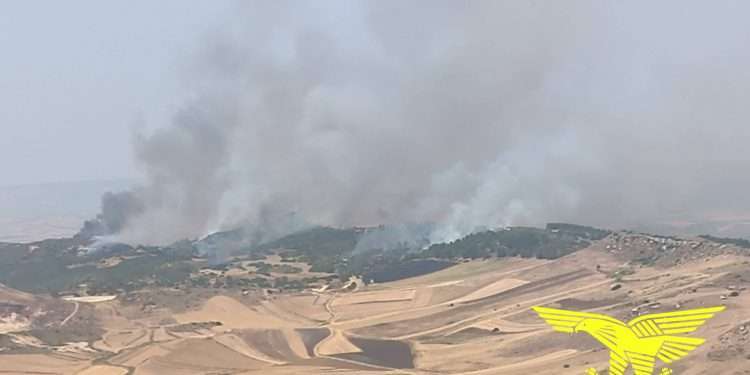 20 incendio in Sardegna nelle ultime ore