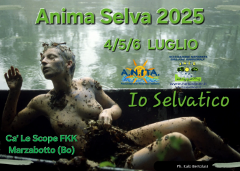 Anima Selva 2025, evento naturista dal 4 al 6 luglio a Marzabotto