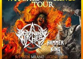 Burning Witches: una data a Milano a gennaio 2026