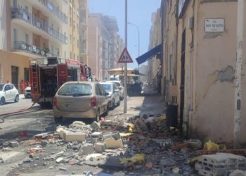 Fuga di gas a Sassari, esplosione in una palazzina