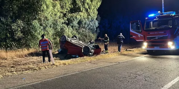 Scontro tra auto e moto a San Gavino, un morto e due feriti