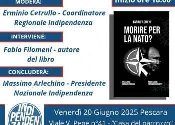 “Morire per la Nato?” presentazione del libro a Pescara