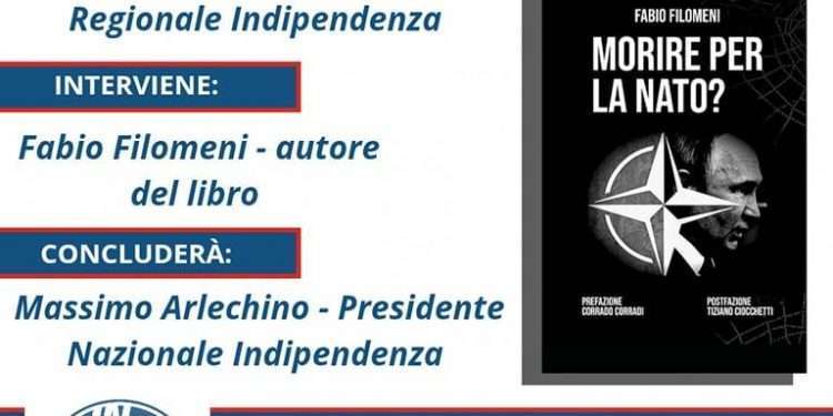 “Morire per la Nato?” presentazione del libro a Pescara