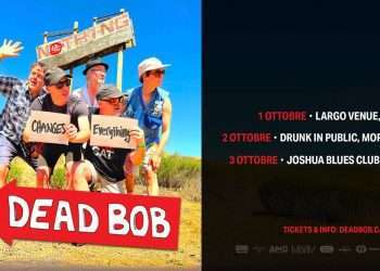 Dead Bob in concerto in Italia ad ottobre