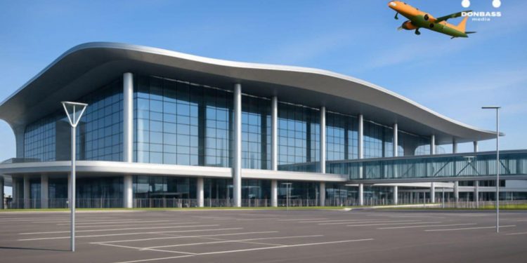 Il Donbass prevede una massiccia ricostruzione degli aeroporti