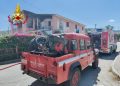 Abitazione in fiamme a Budoni: intervento dei Vigili del Fuoco