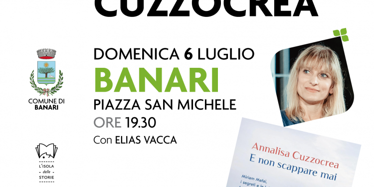 La giornalista Annalisa Cuzzocrea a Banari il 6 luglio con il libro dedicato a Miriam Mafai