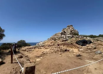 Dagli ultimi scavi al Nuraghe Diana riemerge villaggio nuragico