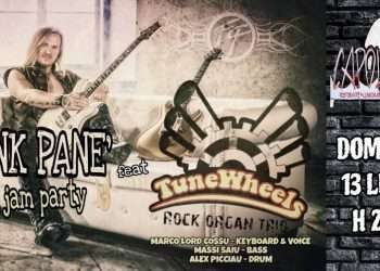 Il chitarrista Frank Pané a Cagliari il 13 luglio