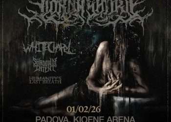 Lorna Shore a Padova nel 2026 insieme ai Whitechapel