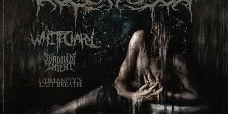 Lorna Shore a Padova nel 2026 insieme ai Whitechapel