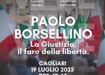 Paolo Borsellino, corteo commemorativo a Cagliari