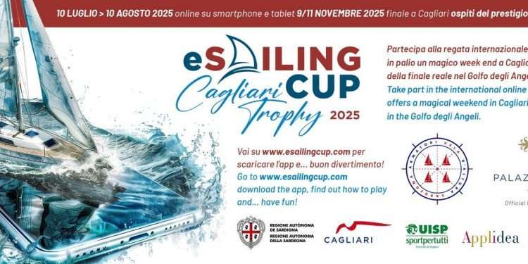 Torna la eSailing Cup Cagliari Trophy: al via la terza edizione della regata virtuale e reale che unisce sport, innovazione e promozione del territorio