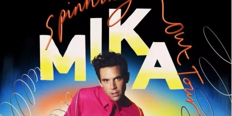 Mika, nel 2026 in tutta Europa con lo Spinning Out Tour