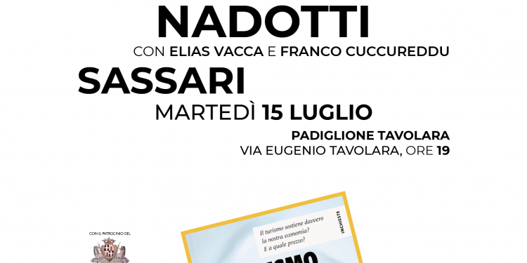 La giornalista Cristina Nadotti a Sassari il 15 luglio con il saggio “IL turismo che non paga”