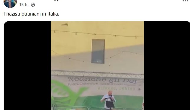 L’ucraino Oles Horodetskyy accusa di nazismo un giornalista ma se lo si dice a lui si offende