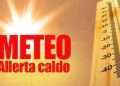 Allerta per temperature massime molto elevate per la giornata di lunedì 21 luglio 2025