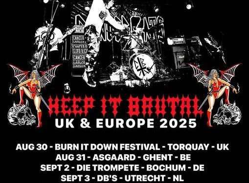 I Cancer Bats in tour in Europa: due date in Italia