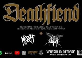 Musica, i Deathfiend tornano a Cagliari per presentare il nuovo album “Dark Rising”