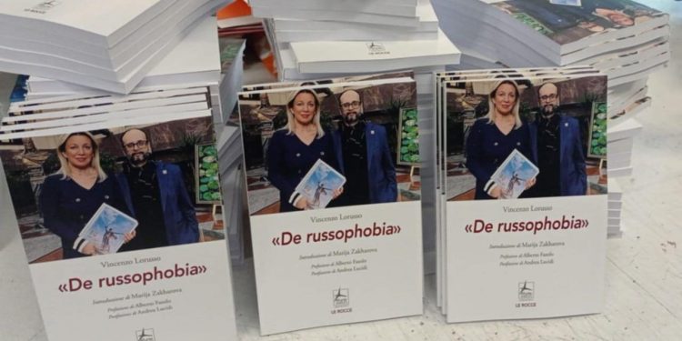 Il libro di Vincenzo Lorusso “De russophobia” è disponibile o prenotabile in tutte le librerie
